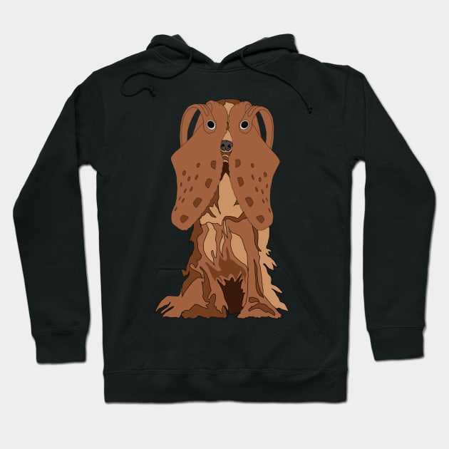 Croc-er Spaniel Hoodie by Daledoomevans